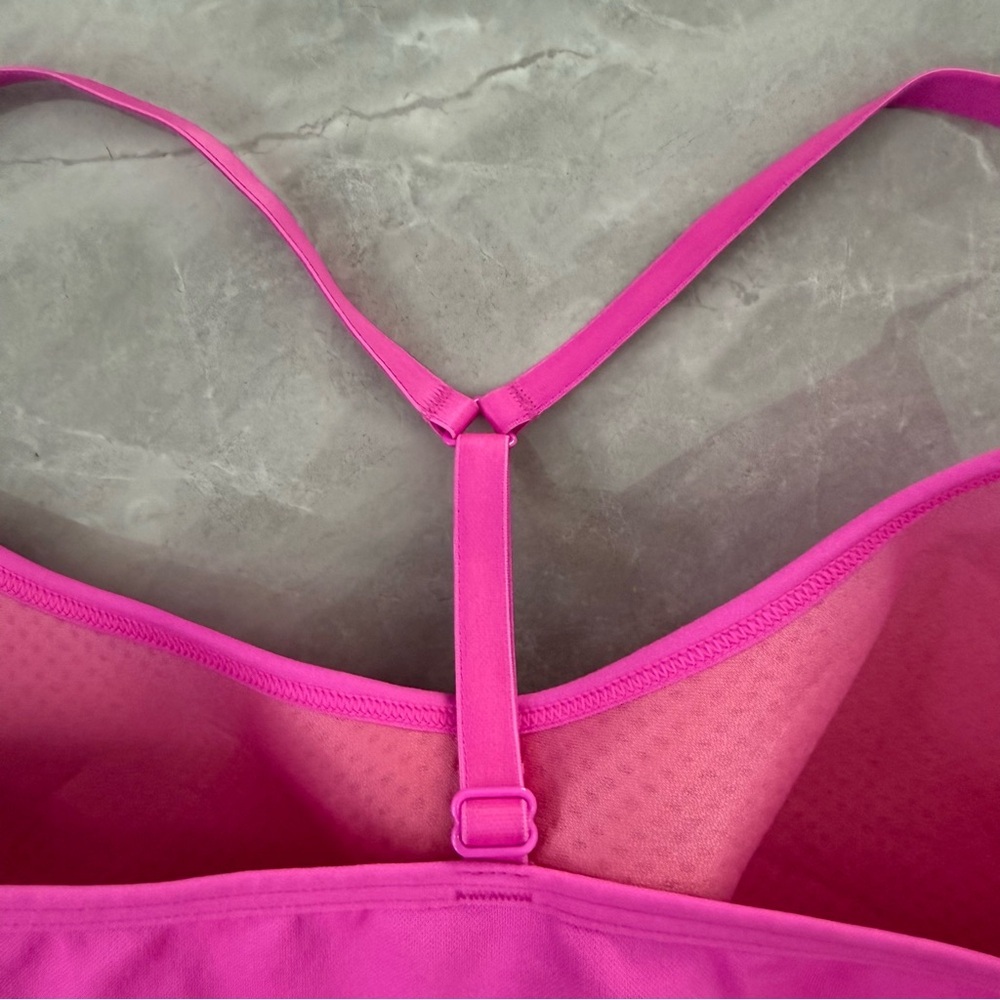Women’s PINK Active Seamless Lightly Lined Sports Bra Adjustable Plus Size XXL - Picture 7 of 16